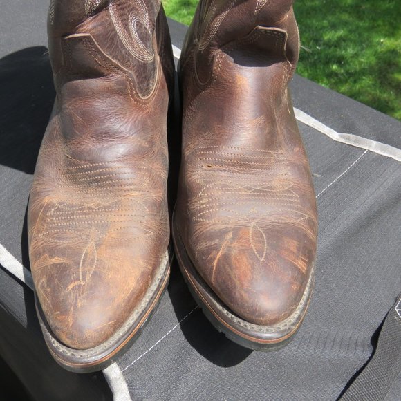 Double H 3282 men's western work boots sz8.5D - Picture 2 of 10